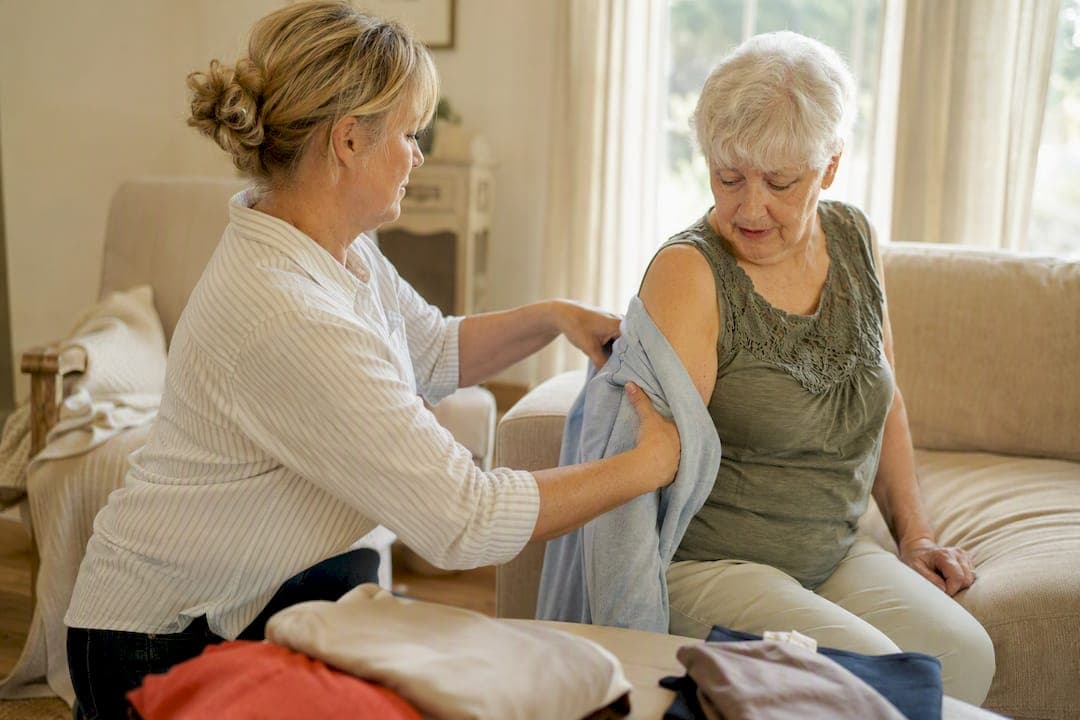 How to Give Dressing Assistance for Seniors Safely