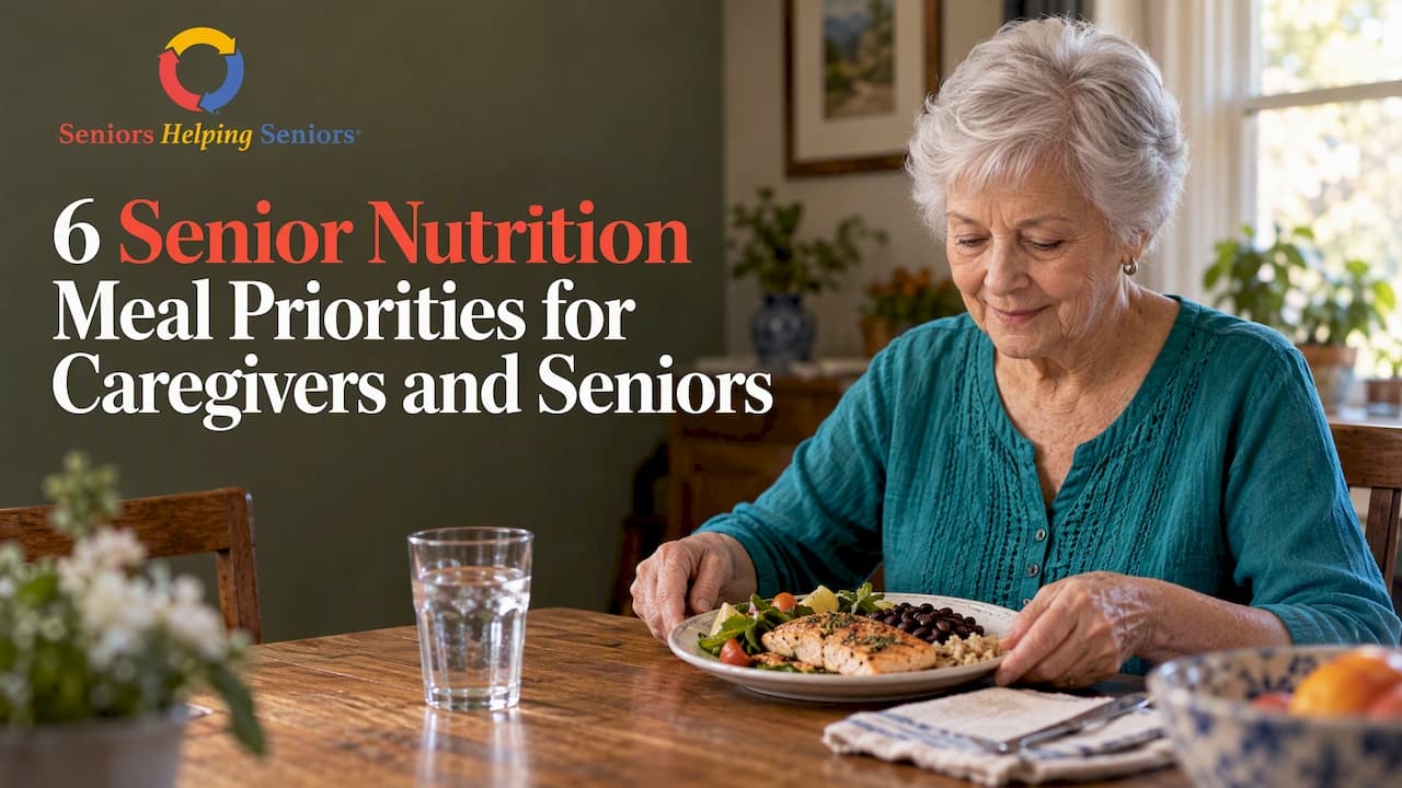 6 Senior Nutrition Meal Priorities for Caregivers and Seniors