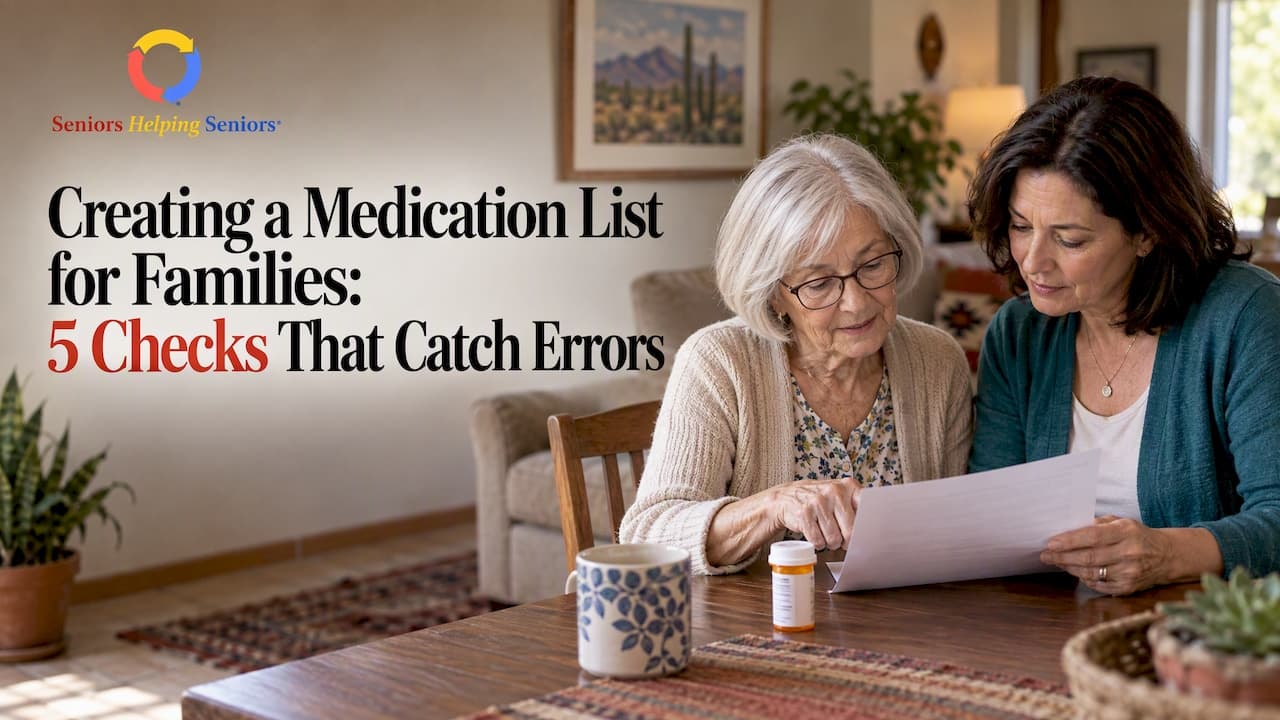 Creating a Medication List for Families: 5 Checks That Catch Errors