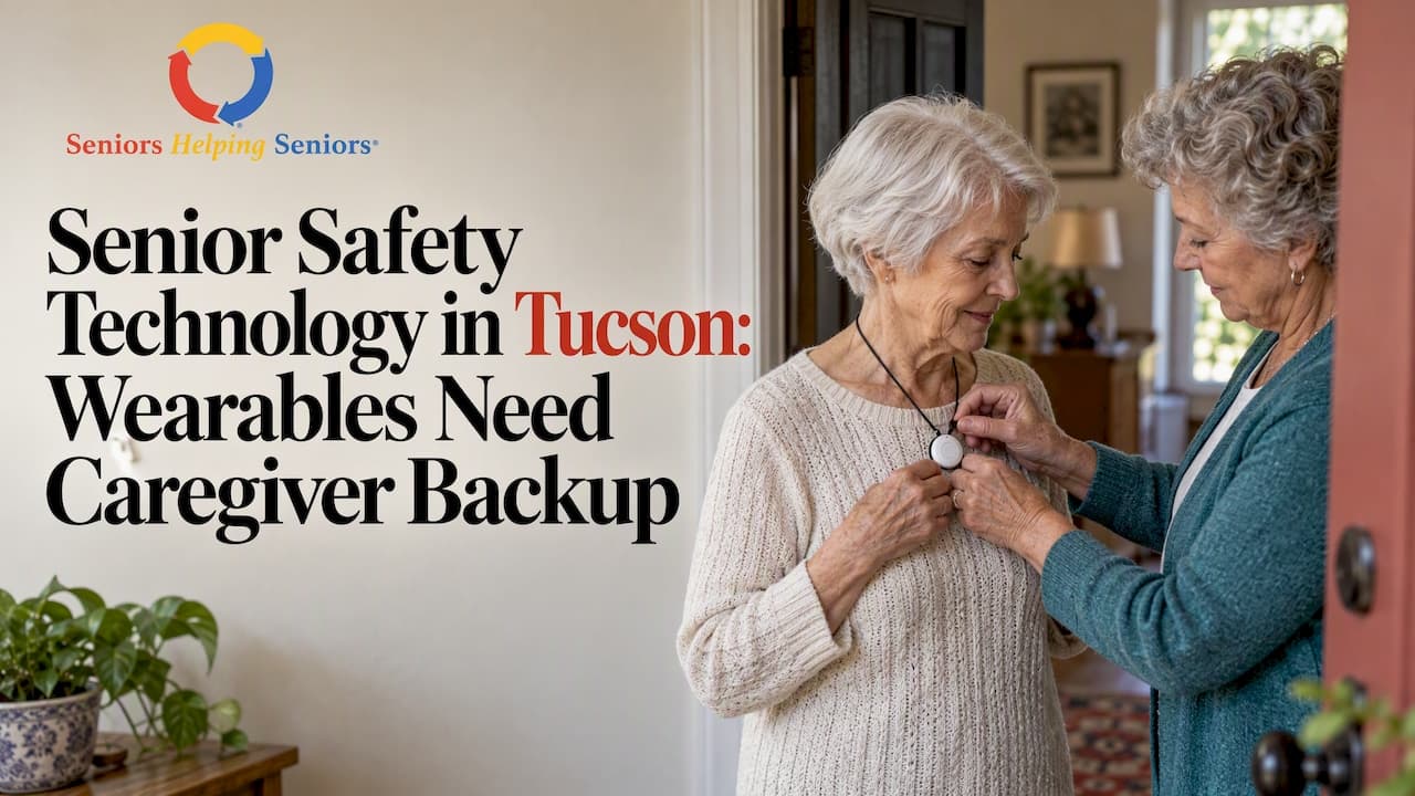 Senior Safety Technology in Tucson: Wearables Need Caregiver Backup
