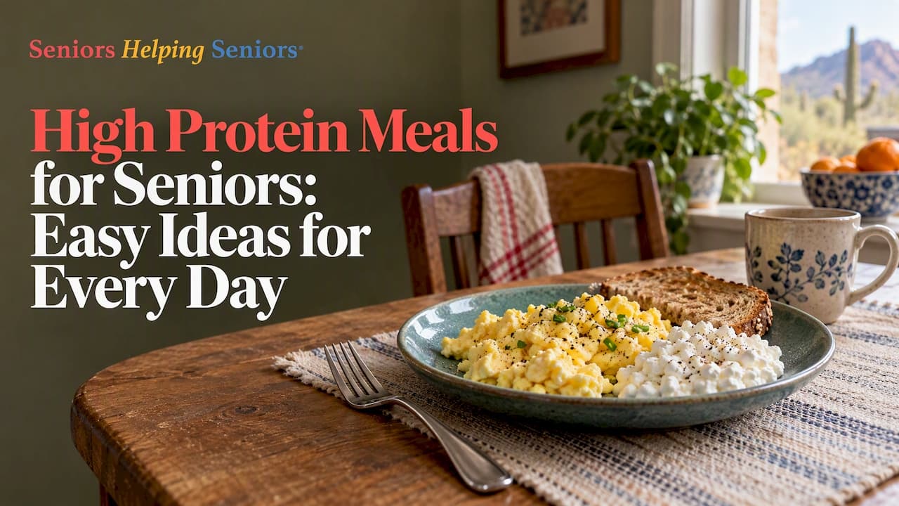 High Protein Meals for Seniors: Easy Ideas for Every Day
