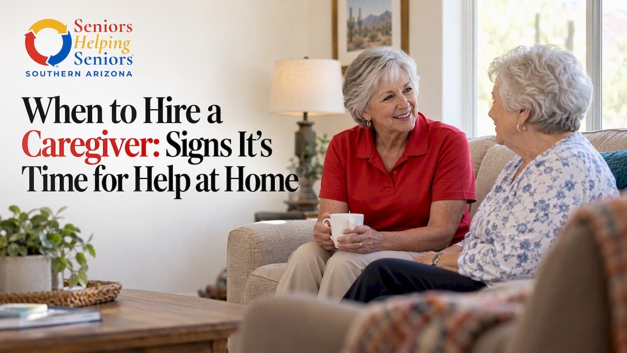 When to Hire a Caregiver: Signs It's Time for Help at Home